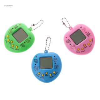 lucky* Electronic Pet Game Machine Tamagochi Learning Education Toys With Chain