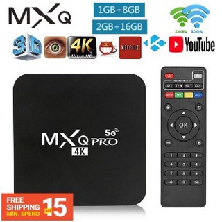 Smart Tv 5g Mxq Pro 4k 4gb + 64gb Android Ultra Hd Tv Box Android 10.1 Jogador 3d Caixa Smart Tv