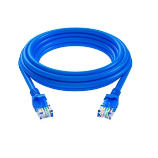 Cabo de Rede Internet Montado Cat5E Gigabit rj45 azul 1.5m, 3m, 10m Hayom/it-blue