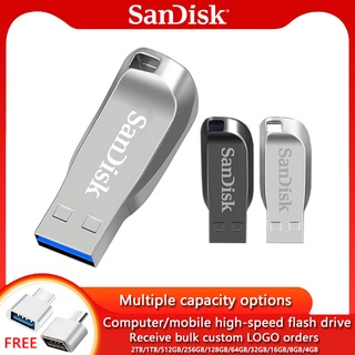Sandi Metal Business Flash Drive 4 Gb/8/16/32/64/128/256/512/1 Tb/2 USB3.0 Escritório U Disk