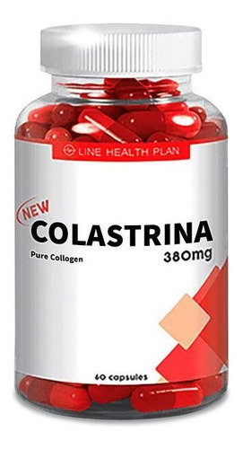Colastrina Colágeno Puro em Cápsulas 60 Cáps 380 mg - Celulite, Flacidez, Estrias, Rugas - Colágeno Puro