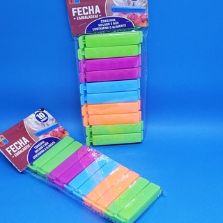 Kit Prendedores -Fecha Embalagem -Lacre fácil- Kit com 10 unidades