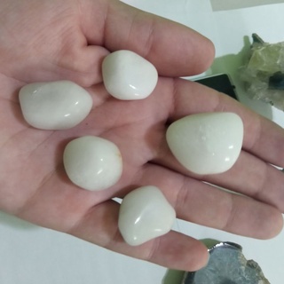 Quartzo Branco Pedra Rolada Natural