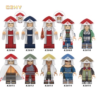 Blocos De Construção De Brinquedo Narutoes Mini Figuras Uchiha Zetsu Uzumaki Gaara
