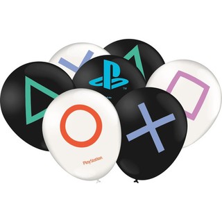 Balão - Bexiga Playstation Video Game - 50 Unidades