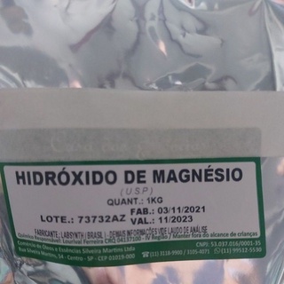 HIDROXIDO DE MAGNÉSIO 100GRS