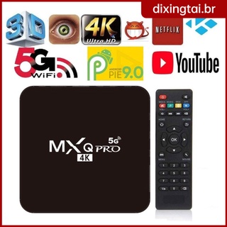 Tv Box Smart 4k Mxq Pro 5g 1gb / 8ggb Wifi Android 10.1