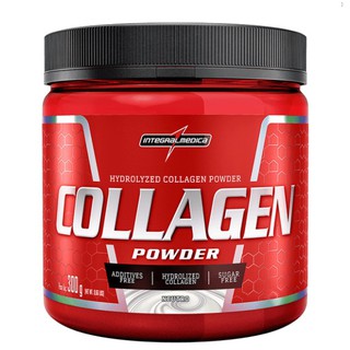 Colageno Hidrolisado Collagen Powder 300g - IntegralMedica Zero adição de açúcares - Vitaminas e Minerais • Glúten Free • 0% lactose • Sem corantes artificiais (3)