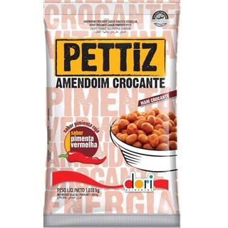 Amendoim Crocante Sabor Pimenta Pettiz Dori 1,01kg