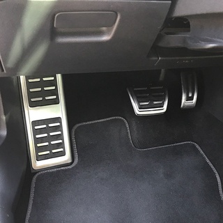 Car Pedals Cap Foot Rest Cover Accelerator Brake Clutch For VW Golf 7 GTi MK7 Seat Leon Octavia A7 Rapid Audi A3 8V Passat VIII (2)