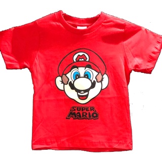 Camiseta Camisa Infantil Super Mario World Manga Curta (2)