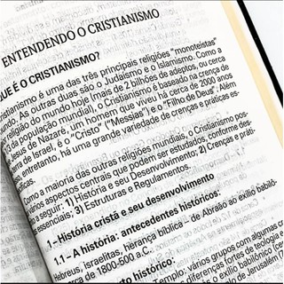 Bíblia de estudos teológicos - Capa Luxo Marrom (2)