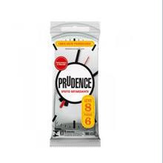 Preservativo Prudence Leve 8 Pague 6 - Retardante Lubrificado