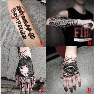 20 Diferentes Estilos De Tatuagem Temporária Corpo Arte Legal Falsa (3)
