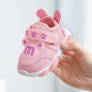 sapatos de bebé para homem e senhora primavera outono 1-2 anos criança antiderrapante calçado com sola macia respirável