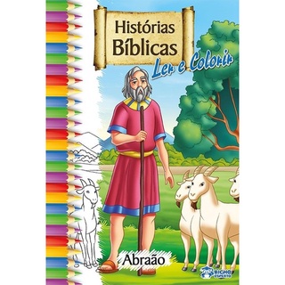 Ler e Colorir - Histórias Bíblicas - Abraão