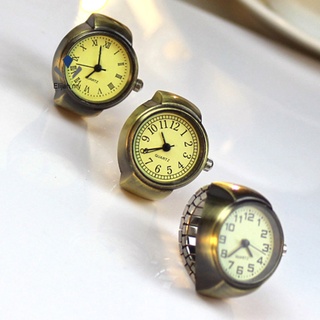 Relógio Feminino Vintage De Quartzo Com Pulseira De Dedo/Numeração Romano/Bijuteria/Presentes