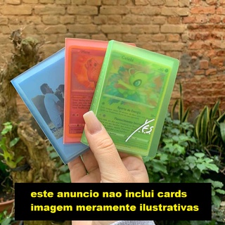 Kit 6 Porta Cards Mini Pasta Fichario Album Pokemon (8)