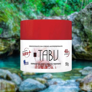 Creme Desodorante Antitranspirante Tabu Tradicional - 55g