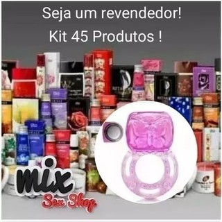 Kit Erotico 45 Produtos Anel Vibro Sexshop Sexy Shop Atacado