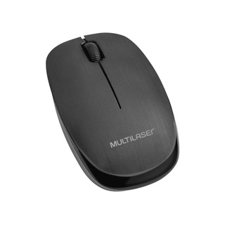 Mouse Sem Fio 2.4 Ghz 1200 dpi Preto USB Multilaser
