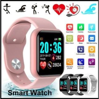 D20 Y68 Smartwatch Bluetooth Com Coração Dos Homens Monitor De Fitness Rastreador Relógio Inteligente PK M6 T500 T900 G500 G500 D18s