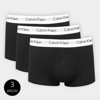 Cuecas boxer Coton/kit com 03 unidades /cueca masculina/cos/elástico