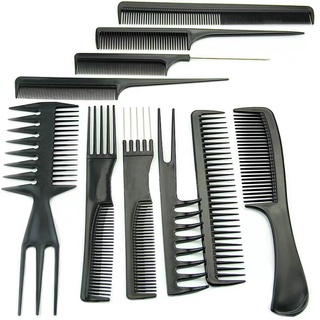 Kit 10 pente para cabelo E Barbeiro Profissional pente para cabelo (5)