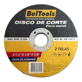 Disco de Corte Inox 4.1/2'' x 3/64'' x 7/8'' Beltools