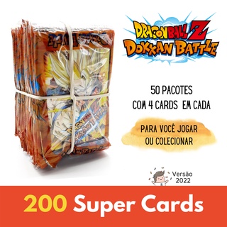 50 Pacotinhos DRAGON BALL | São 200 CARDS | Revenda