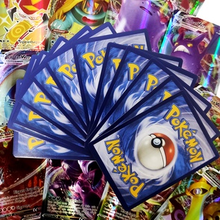 Jogo de cartas colecionáveis Pokémon GX Team V Vmax 100 TCG Cartões de coleção Brinquedos para crianças Presente de Natal