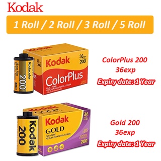 1 Rolo/2 Roll/3 Kodak Corplus Ouro 200 Milímetros Filme 36 35 Exposure Por O Terno Para M35/M38 Câmera