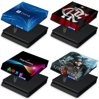 Capa PS4 Slim de Proteção Anti Poeira Personalizada Playstation 4 slim - Diversos Modelos