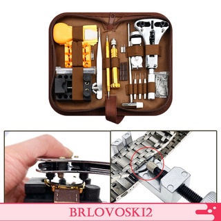 (Brlovoski2) Assista Kit De Reparação De Substituição Da Bateria Relógio De Volta Caso Opener Link Pin Remover Set Ajuste Da Correia Para Relojoeiro (3)