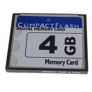 Cartão De Memória Compact Flash 4GB CF Digital Para NIKON D100 D200 GPS MP3 PDAS