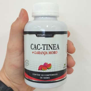 Laranja Moro + Cactinea 500mg 120comp. Emagrecedor Natural - Natuforme