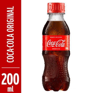 Fardo Coca-Cola Pet com 12 unidades 200ML cada Tradicional/zero (2)