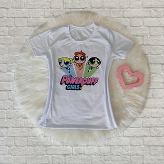 Blusa T-shirt Feminina Camiseta Meninas Super Poderosas