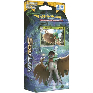 Deck de Cartas Pokémon - Coleção Sol e Lua - Sombra Florestal (Decidueye) - Copag 160-40753