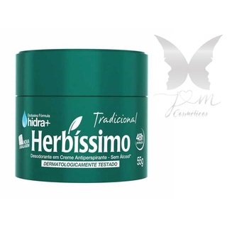 Desodorante Herbíssimo Creme Antitranspirante Tradicional 55g