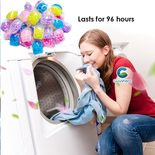 Adicionando pérolas de fragrância para lavanderia contas de roupa suja para aroma esferas intensificadoras de fragrância