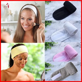 Faixas de cabelo ajustáveis para maquiagem suporte para cabelo toalha macia faixa de cabelo faixa de cabelo para mulheres meninas acessórios de cabelo
