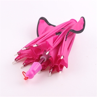 💍 MELODG Mini Padrões Animal Guarda-Chuvas Acessórios Da Boneca Artesanal Chuva Brinquedos Moda Infantil Presente Bonecas Sombrinha/Multicolor (7)