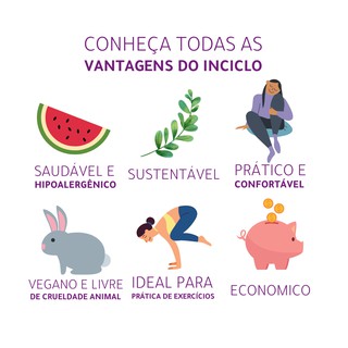 Coletor Menstrual Inciclo c/ Saquinho Pronta Entrega Vegano + Brinde (4)