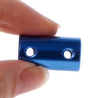 1 Pc Liga De Alumínio Acoplamento 3D Impressoras Peças Azul Eixo Flexível Acoplador