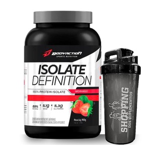 Whey Isolate Definition (900g) Body Action + brinde