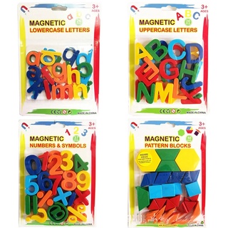 26Pçs Letras Do Alfabeto Magnéticos De Plástico Para Geladeira / Brinquedos Educacionais Educativos Para Aprender Com A Construção (1)