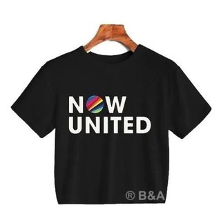 Cropped Camiseta Now United Super Oferta
