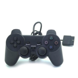 Controle Compativel Ps2 com Fio Joystick Jogos Video Game