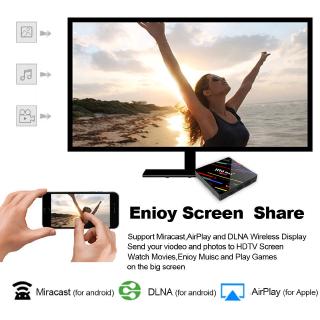 TV Box H96 Max Plus com Android 9 0/Quad Core / TV Box RK3328 com Wi-Fi de 2 4G/5Ghz / Sistema de TV Box (7)
